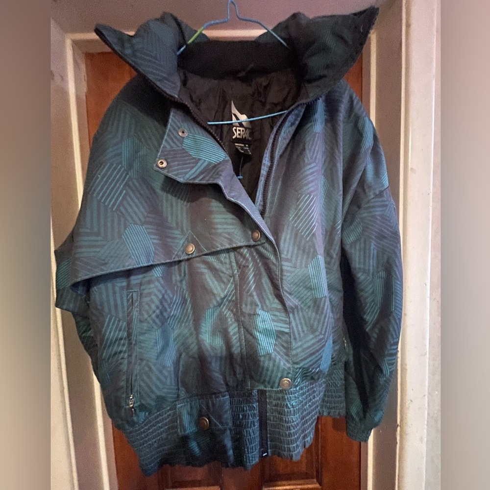 Vintage Serac snow jacket 1980s size USA 10